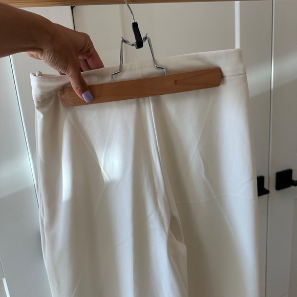 ASOS white trouser pants Size 2 - Picture 2 of 5